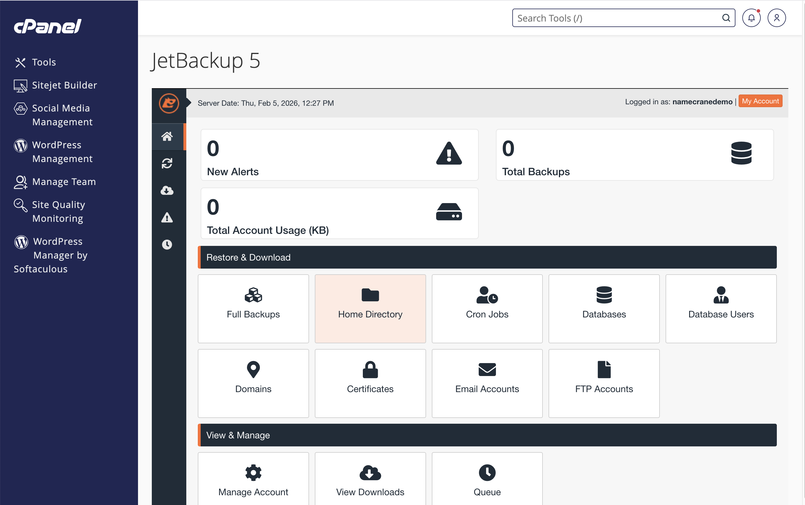 DirectAdmin Control Panel