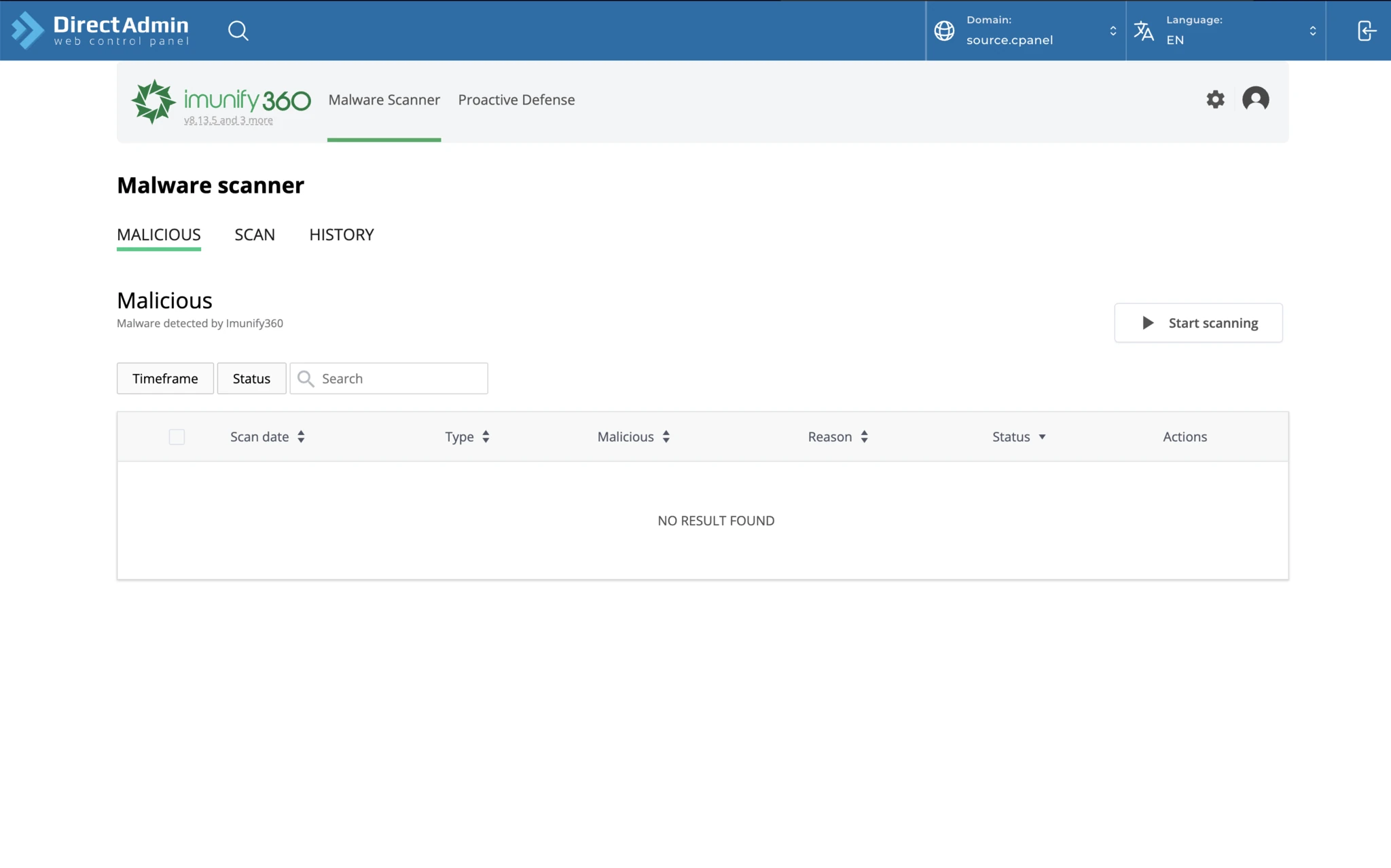 Malware Protection Dashboard